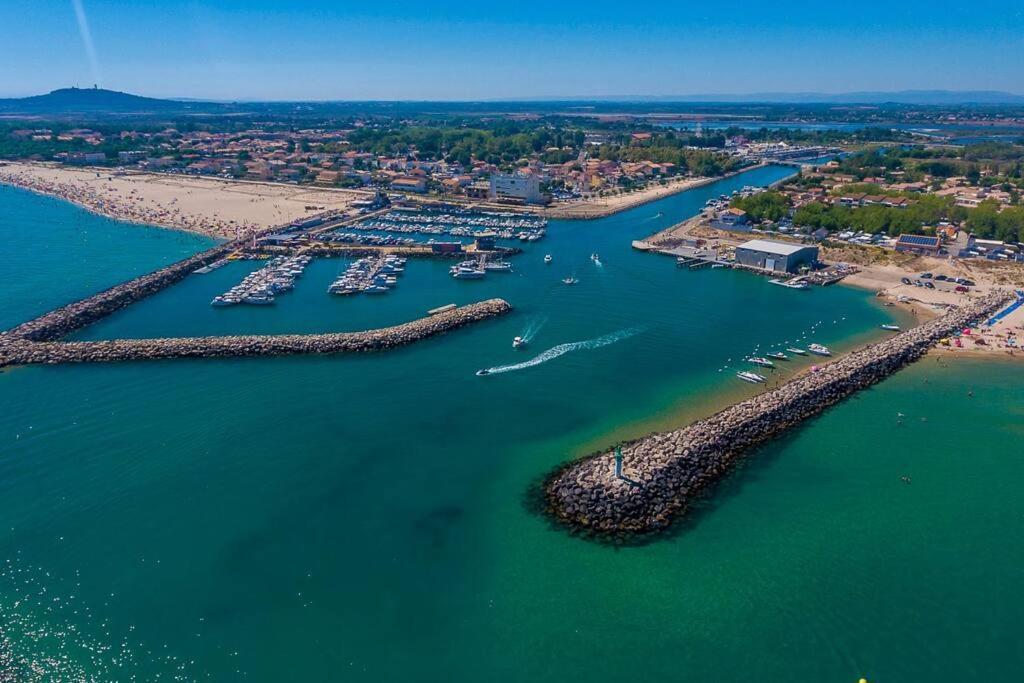 Maisonnette Les Marines D'Helios T2 Cabine Marseillan  Buitenkant foto